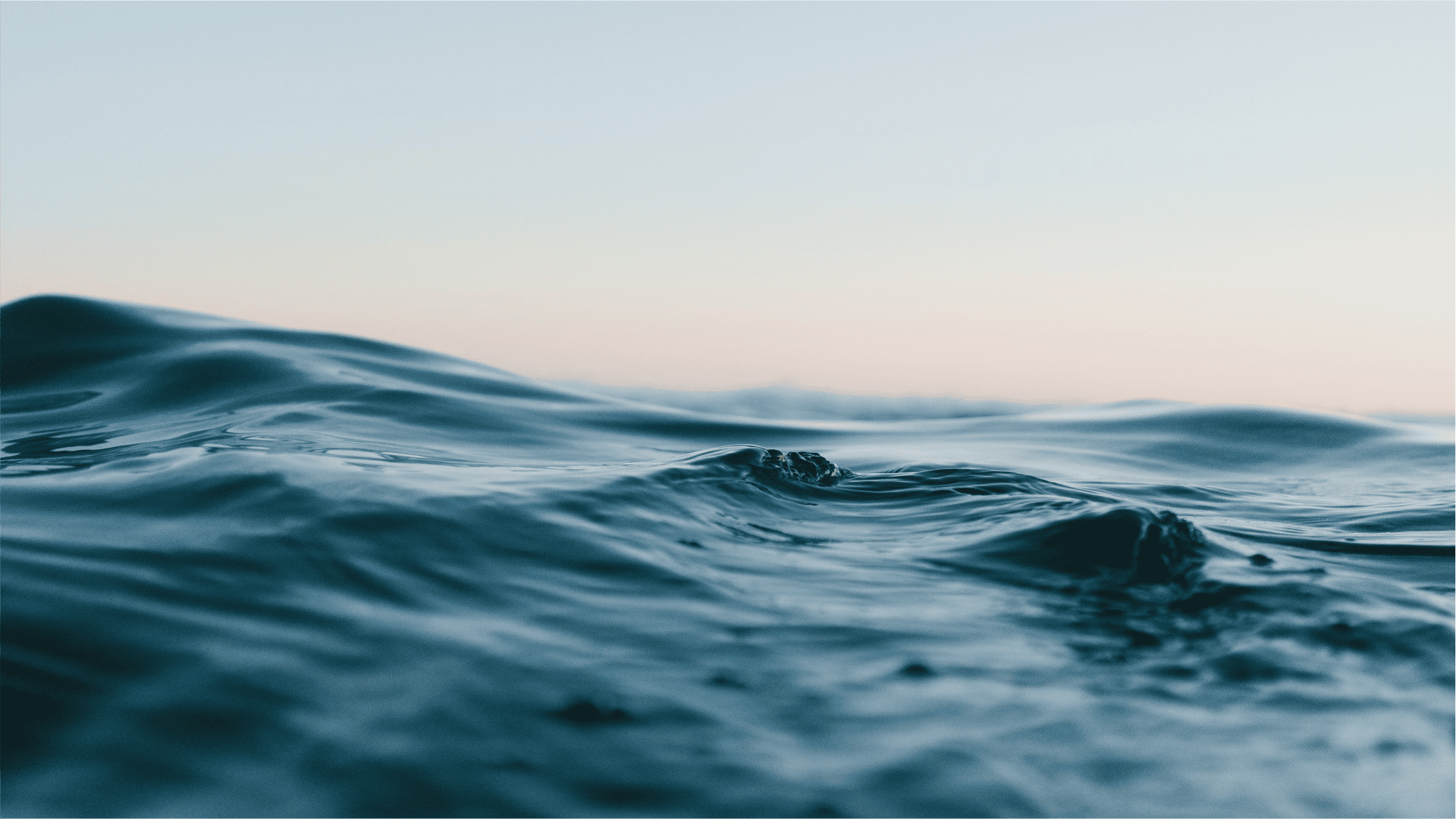 Calm Ocean At Dusk